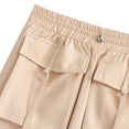 thumbnail image 6 of Mgmyaa Women's Cargo Skirts Summer Mini Skirt Elastic Waist Short Skirt, 6 of 7