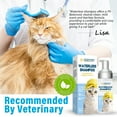 thumbnail image 3 of Cat Waterless Shampoo, Natural Dry Shampoo for Dogs and Cats, Dog Shampoo and Conditioner, Convenient No-Rinse Wash For Cleaning, Conditioning & Detangling, For All Coat Types, 3 of 8