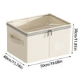 thumbnail image 6 of HBBKVI Storage Bins with Clear Lids, Thickened Storage Basket for Home Shelves, Bedroom Organizer Clothing Storage Box, 6 of 6