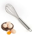 Manual Egg Beater Stainless Steel Multiuse Cream Egg White Beater Hand