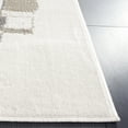 thumbnail image 3 of SAFAVIEH Pyramid Jonathon Abstract Area Rug, Ivory/Grey Navy, 8' x 10', 3 of 7