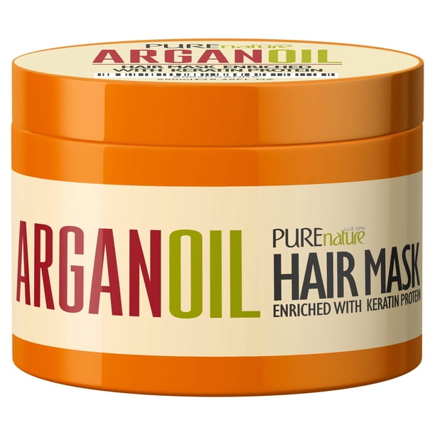 Mascarilla capilar intensa con aceite de argán marroquí - Tecnología hidratante para puntas abiertas dañadas extremadamente secas - Tratamiento de reparación de acondicionador profundo para cabello ri