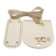 thumbnail image 3 of Bolsa de ganchillo con Base inferior, bolsa de ganchillo hecha a mano, Material de bolsa tejida, conjunto de fabricación de bolsas DIY para bolso de Beige, 3 of 8