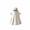 White L, variant on Glossy White Ceramic Face Ghost Figurine Statue, Minimalist Spooky Craft Ornament, Elegant Fall Decor for Halloween Tabletop Mantel Tiered Tray Living Room Indoor Layout