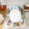 thumbnail image 5 of Homewish 3D Jungle Squirrel Twin Sheet Sets, Christmas Winter Gifts Twin Fitted Sheet, Kawaii Rustic Animal Flat Sheet, Super Cozy Room Decor, 3 Pieces, 5 of 7