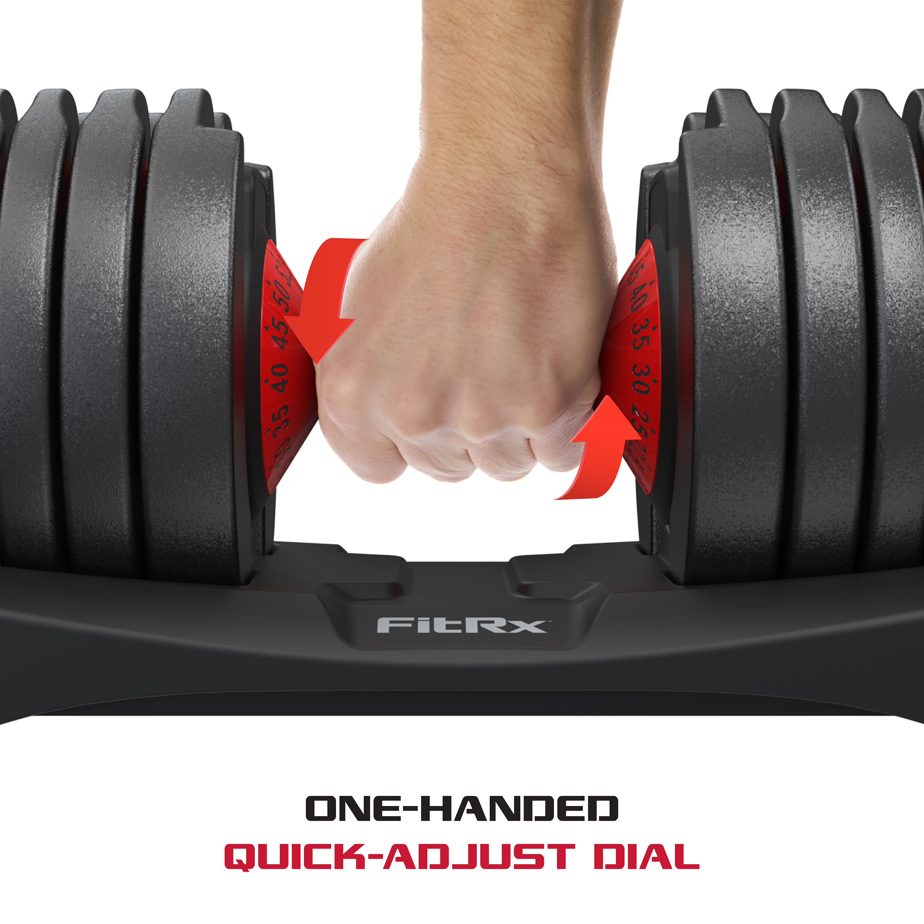 FitRx SmartBell 52.5 lb Adjustable Dumbbell photo 6