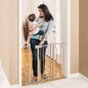 Evenflo Easy Walk-Thru Pressure-Mounted Pass-Through Gate, 29"-39", Tan