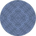 thumbnail image 1 of Ahgly Company Indoor Round Patterned Blue Novelty Area Rugs, 7' Round, 1 of 6