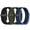 DarkBlack+ArmyGreen+NewMidnightBlue, variant on Vodtian Nylon Sport Bands Compatible with Hume Band 1.0, Solo Loop Adjustable Strap for Women Men