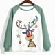 thumbnail image 4 of Sudaderas Navideñas Con Cuello Redondo Para Mujer, Sudaderas Con Capucha, Blusa Estampada Informal A La Moda, Jersey Con Bolsillo, Tops Odeerbi  ODB193838, 4 of 4