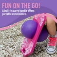 thumbnail image 6 of Flybar Unisex 6+ Year Old Slip-Resistant Toy Balls with Trick Board, Pink, 6 of 8