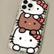 thumbnail image 3 of Kuromi Hello Kitty Soft TPU Case for Samsung Galaxy S24 S23 Ultra S22 S21 FE S20 S10 Plus Note 20 10 Pro A34 A54 A33 A53 Cover, 3 of 5
