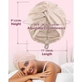 thumbnail image 3 of Adjustable Silk Satin Hair Bonnet For Sleeping, 3 of 4