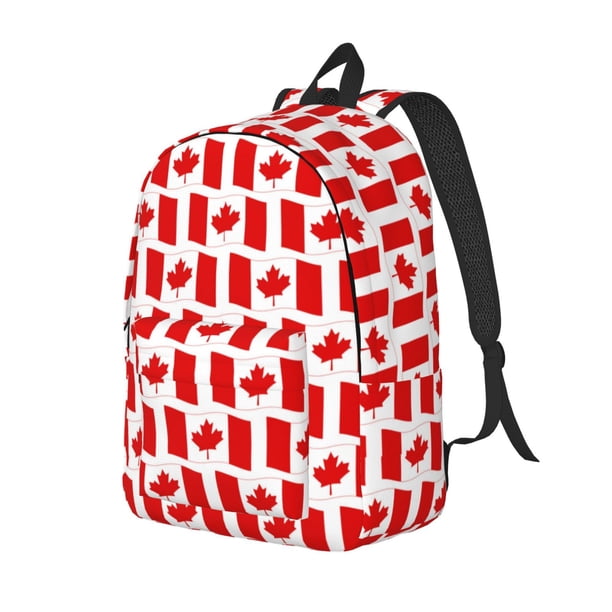 Easygdp Canada Mochila de Lona Resistente para Laptop, Compatible con Laptops de 15 a 17 pulgadas, Ideal para Escuela, Trabajo y Viajes-Small