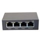 thumbnail image 4 of 4 Puertos Gigabit Completo PoE Extensor/Repetidor 100/1000M Extensor de Conmutador de Red para Poe Switch NVR Cámara IP AP, 4 of 5