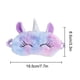 thumbnail image 2 of Máscara de dormir suave con forma de cuerno y felpa para niñas, mujeres y niños, 2 of 5