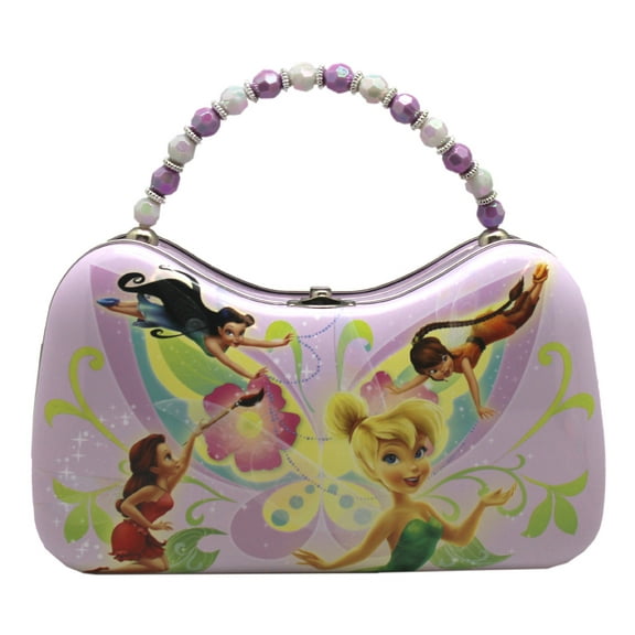 Disney Tinker Bell - Tinkerbell and Friends Fairy Lavender Colored Hard Shell Kids Purse