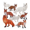 thumbnail image 1 of Juego de Figuras de animales de 8 piezas Zulema Juguete educativo de ciencia Modelo de juego de animales, 1 of 8