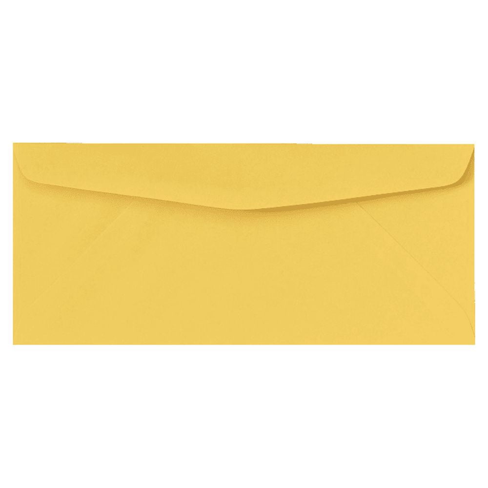 LUXPaper #9 Regular Envelopes, 3 7/8 x 8 7/8, Goldenrod, 50/Pack