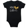 thumbnail image 4 of Hudson Baby Infant Girl Cotton Bodysuits 3pk, Mini Mama, 12-18 Months, 4 of 4