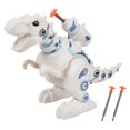 thumbnail image 3 of 4pcs Artificial Tyrannosaurus Electric Dinosaur Toy Funny Shooting Dinosaur Light Sound Educational Model, 3 of 8