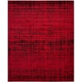 thumbnail image 1 of Safavieh Adirondack Collection ADR116F Red and Black Modern Abstract Area Rug (4' x 6'), 1 of 3