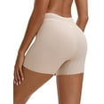 thumbnail image 2 of Unique Bargains Women's Tummy Control Butt Lifter Thigh Slimmers M 3 Beige, 2 of 6
