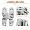 COSLUS Hidden Door Hinge Heavy Duty Hinge for Folding Shutters Doors and Tables