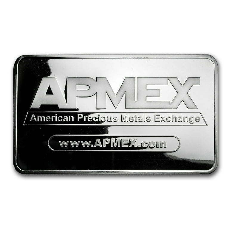 APMEX 10 oz Silver Bullion Bar - .999 Fine Silver in TEP Packaging