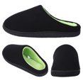 thumbnail image 4 of EastVita Slippers for Men and Womens Cozy Memory Foam Slippers Two-Tone Closed Toe Slip On Couples House Shoes Bedroom Indoor Outdoor, 4 of 8