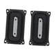 thumbnail image 2 of 2pcs altavoz radiador pasivo placa de reparación de audio negro para amantes de la música de de subwoofer resistente, 2 of 8