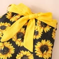 thumbnail image 3 of Toddler Girls Outfits Summer Clothes Yellow Tops and Sunflowe Print Shorts Set Size 18-24Months 2T/703, 3 of 7
