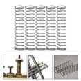 thumbnail image 1 of Toddmomy 5 Pcs Ressorts à Boutons en Trompette Argentée en Acier Inoxydable Robuste pour Utilisation en Trompette, 1 of 8