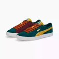thumbnail image 1 of PU & MA SUEDE VTG TEAMS 386581 01 Varsity Green-Mustard Seed-Aubergine Sneakers, 1 of 6