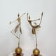 thumbnail image 5 of Decoración metálica para jardín Metal para jardín Pájaro bailarín Bailarina Decoraciones para exteriores Estatua metálica para exteriores para camino de granja 13,8 pulgadas, 5 of 7