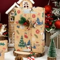 thumbnail image 2 of HOMERAL Christmas Wrapping Paper Roll - Kraft Gift Wrap with Christmas Tree, Penguin, Snowman and Snowflake - Perfect for Christmas - 17 Inch X 33 Feet, 2 of 7