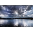 thumbnail image 2 of Highsmith, Carol 24x17 White Modern Wood Framed Museum Art Print Titled - Inks Lake-an inlet of the Colorado River in Burnet County-Texas, 2 of 4