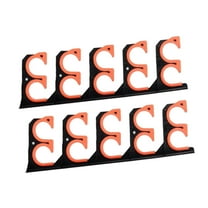 figatia 2 Pieces Garage Fishing Rod Holder Fish Gear Protective Pad Fishing Rod Rack