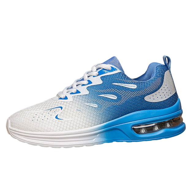 DXOUPM Chaussures de Course pour Femmes à Blocs de Couleur Espadrilles Mode Légères Marche Gym Entraînement Chaussures