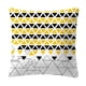 thumbnail image 1 of 45cm Yellow Geometric Pattern Cushion Cover Sofa Comfortable Pillow Case Home Decor (4#), 1 of 5