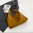thumbnail image 4 of Bolso Hombro Gamuza para Mujer Bandolera Elegante Mano (marrón), 4 of 9