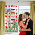 thumbnail image 6 of 80pcs Valentine's Day Felt Heart Banner - Non-Woven Vertical Hanging Decor, Festive Home Party Garland, Durable Lightweight Ornament, Colorful Accessory, for Valentine Celebration & Home Display, 6 of 8