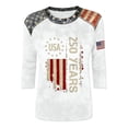 thumbnail image 3 of CUSTG Women T-Shirts Casual Loose Fit Short Sleeve T Shirt Graphic Print Round Neck Tops Fall 1776-2026 Celebrate America's 250th Anniversary Relaxed Fit Streetwear, 3 of 3
