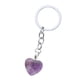 thumbnail image 3 of Lvero Lvero En corazón Colgante en corazón Charm regalo Púrpura Zulema Llavero con forma de corazón, 3 of 8