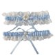 thumbnail image 2 of Ligas blancas para novia (2 piezas), liga de boda con encaje elástico, conjunto de liga de boda, accesorios de novia, 2 of 2