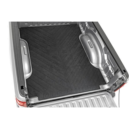 Rough Country Rubber Bed Mat for 2019-2025 Ram 1500 | 6'4" Bed - RCM679