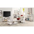 thumbnail image 2 of Convenience Concepts Table Console Oxford, Blanche, 2 of 4