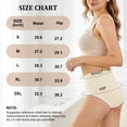 thumbnail image 3 of Loritta Secret 5-Pack High Waist Seamless Panties , Soft Breathable Full Coverage Womens Underwear S-2XL, 3 of 6