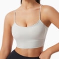 thumbnail image 5 of VONCOS Wireless Bra for Women Seamless Light Support, Buttery Soft Comfort Bralette for Everyday Wear & Yoga in Gray,Size L, 5 of 5