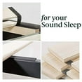 thumbnail image 4 of Zinus Dachelle Upholstered Platform Bed Frame / Mattress Foundation / Wood Slat Support / No Box Spring Needed / Easy Assembly, King, 4 of 5